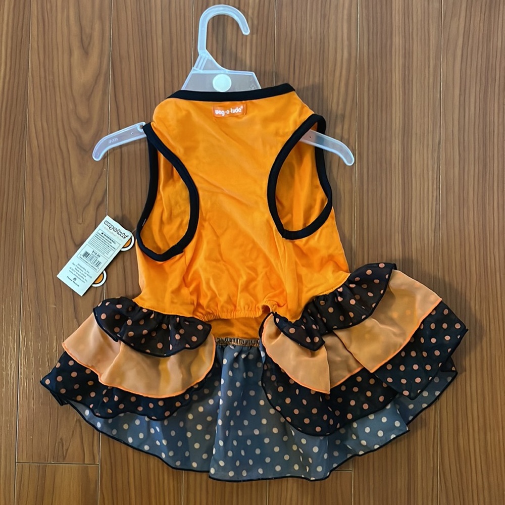 Mommy’s Little Pumpkin Dog Halloween Costume ~ Large - Picture 4 of 9